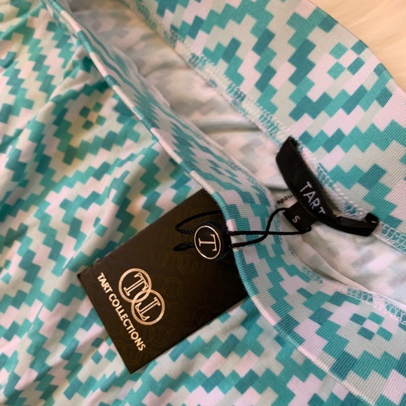 Tart Ashland High-Low Aqua Skirt - Picture 4 of 5